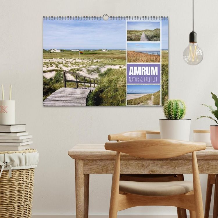 Produktbild: Amrum: Natur und Freiheit (Wandkalender 2027 DIN A3 quer), CALVENDO Monatskalender