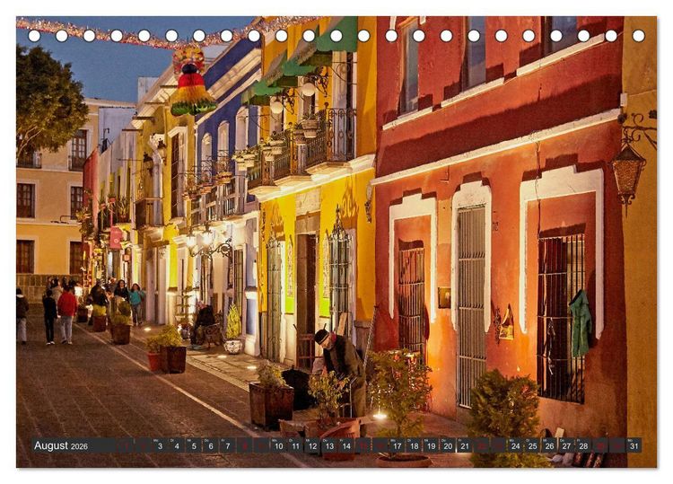 Produktbild: VIVA MEXIKO (Tischkalender 2026 DIN A5 quer), CALVENDO Monatskalender