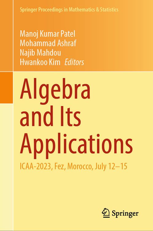 Produktbild: Algebra and Its Applications