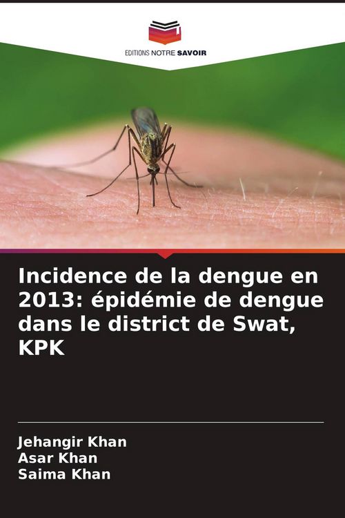 Produktbild: Incidence de la dengue en 2013: &eacute;pid&eacute;mie de dengue dans le district de Swat, KPK