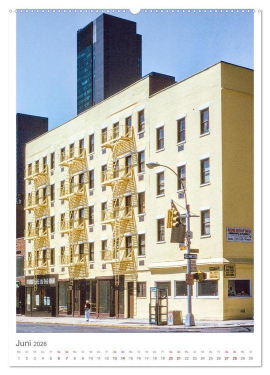 Produktbild: New York 1975 (Wandkalender 2026 DIN A2 hoch), CALVENDO Monatskalender