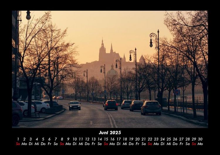 Produktbild: Prag 2025 Fotokalender DIN A3