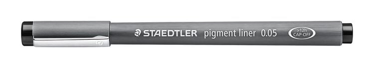 Produktbild: STAEDTLER Fineliner Lumocolor pigment liner 308 schwarz, 0,05 mm