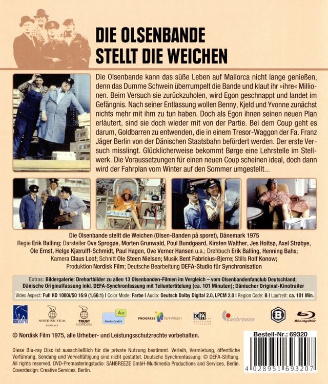 Produktbild: Die Olsenbande - Stellt die Weichen