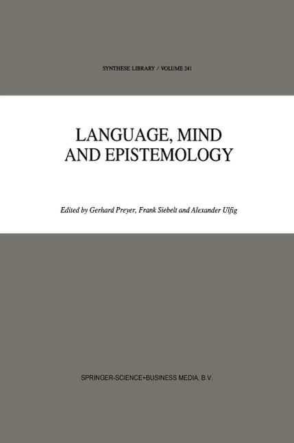 Produktbild: Language, Mind and Epistemology