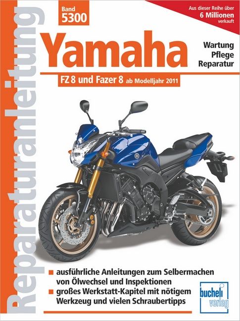 Produktbild: Yamaha FZ 8 und Fazer 8 ab Modelljahr 2010