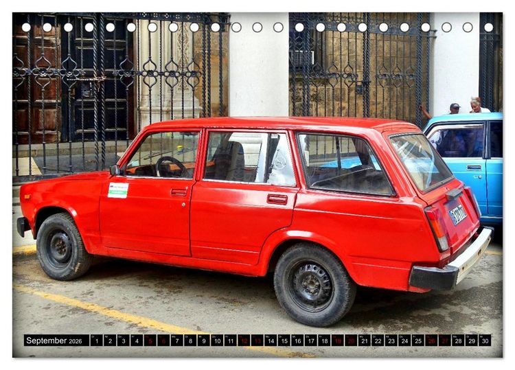 Produktbild: LADA-2104 - Der Kombi-Hit aus Toljatti (Tischkalender 2026 DIN A5 quer), CALVENDO Monatskalender