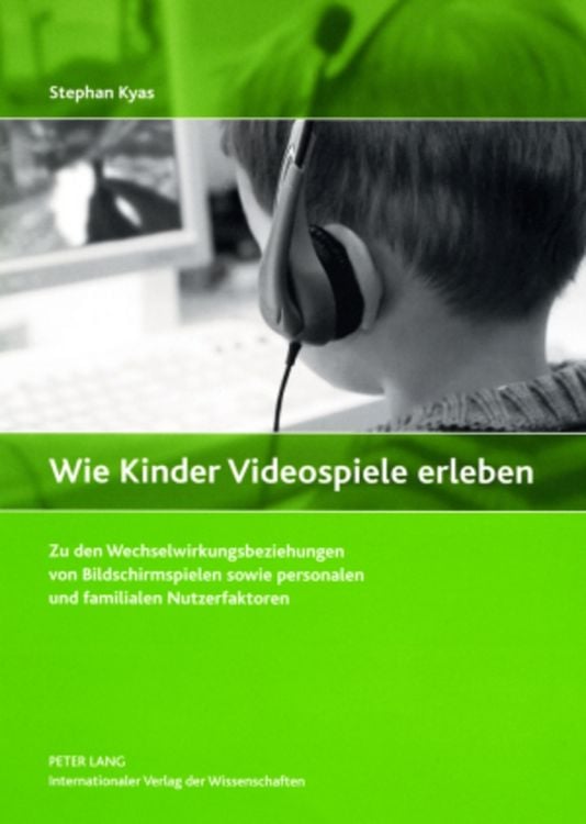 Produktbild: Wie Kinder Videospiele erleben