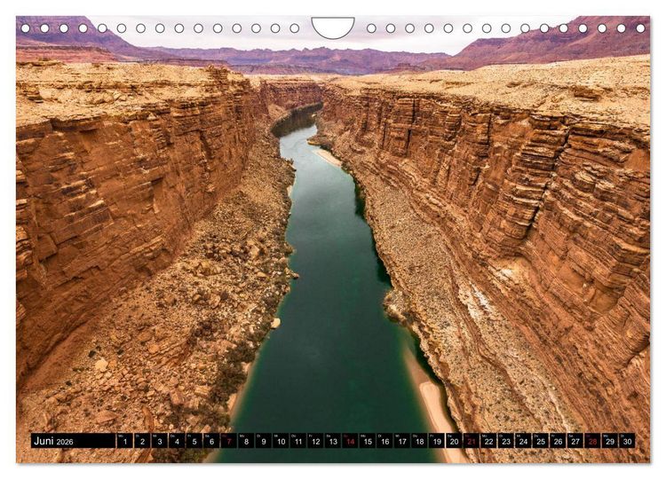 Produktbild: GRAND CANYON - Einblicke (Wandkalender 2026 DIN A4 quer), CALVENDO Monatskalender