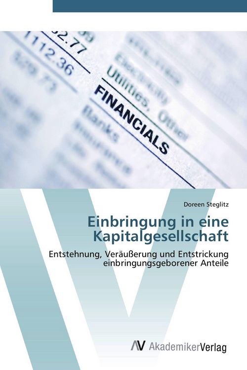Produktbild: Einbringung in eine Kapitalgesellschaft