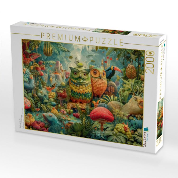 Produktbild: CALVENDO Puzzle Dschungel-Zauber | 2000 Teile Lege-Gr&ouml;&szlig;e 90x67cm Foto-Puzzle f&uuml;r gl&uuml;ckliche Stunden