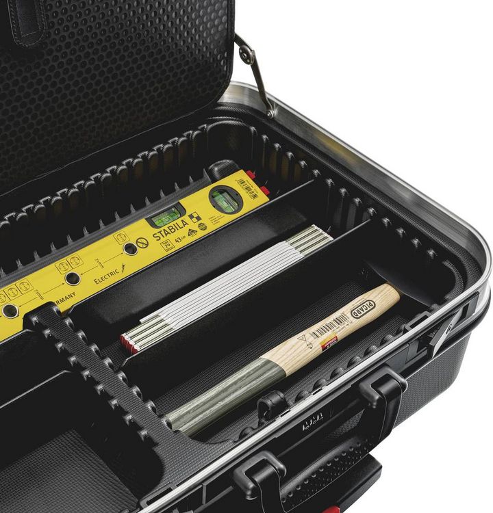 Produktbild: Knipex 00 21 06 Elektriker, Handwerker Werkzeugkoffer best&uuml;ckt (B x H x T) 430 x 280 x 515 mm