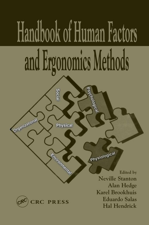 Produktbild: Handbook of Human Factors and Ergonomics Methods