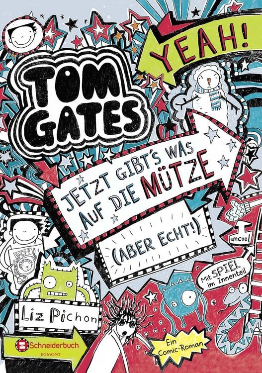 Produktbild: Jetzt gibt's was auf die M&uuml;tze (aber echt!) / Tom Gates Band 6