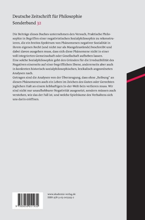 Produktbild: Profile negativistischer Sozialphilosophie