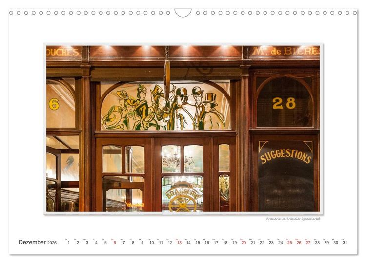 Produktbild: Emotionale Momente: Br&uuml;ssel - Hauptstadt Europas (Wandkalender 2026 DIN A3 quer), CALVENDO Monatskalender