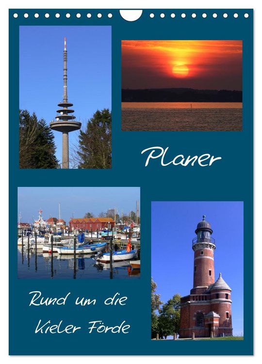 Produktbild: Rund um die Kieler F&ouml;rde / Planer (Wandkalender 2026 DIN A4 hoch), CALVENDO Monatskalender