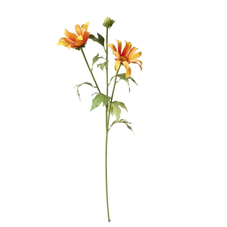 Produktbild: HTI-Living Fr&uuml;hlingsblume Flora orange, Kunstpflanze Fr&uuml;hlingsblume Flora orange, Kunstpflanze