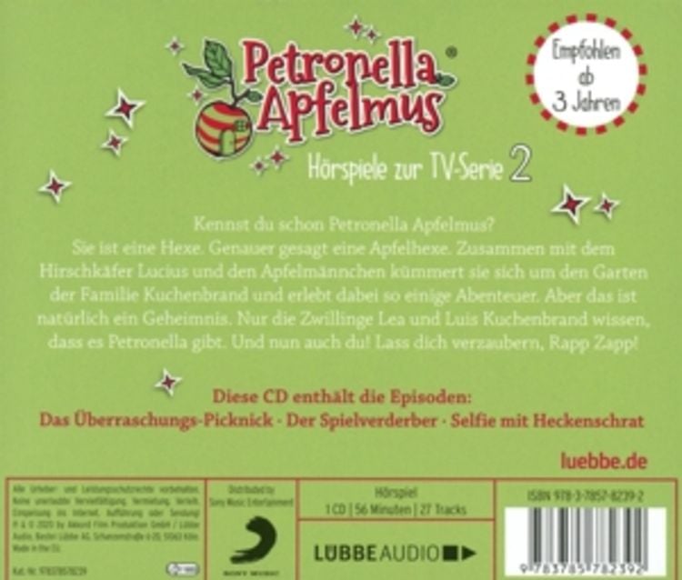 Produktbild: Petronella Apfelmus - H&ouml;rspiele zur TV-Serie 2