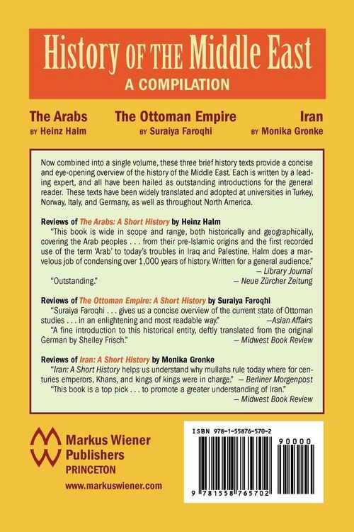 Produktbild: History of the Middle East