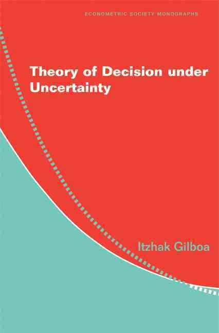 Produktbild: Theory of Decision Under Uncertainty