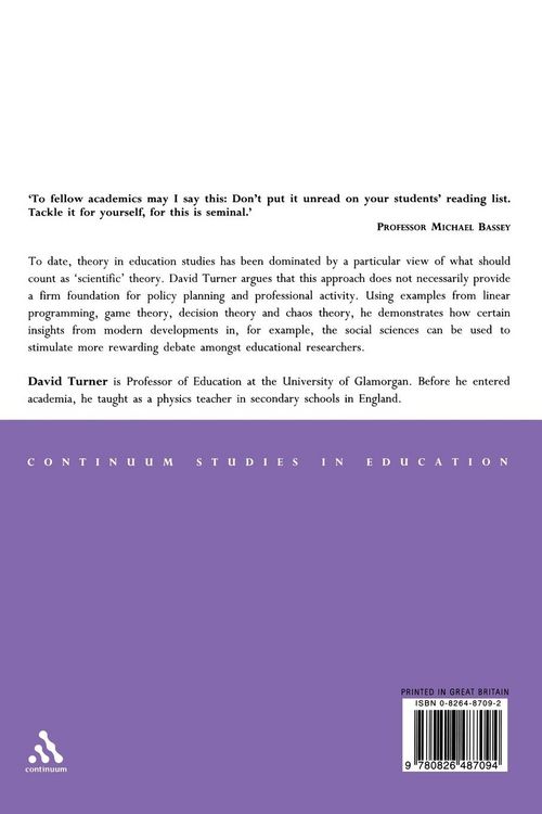 Produktbild: Theory of Education
