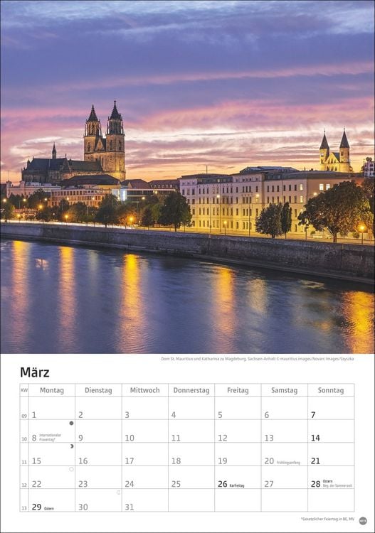 Produktbild: Deutschland Kalender 2027