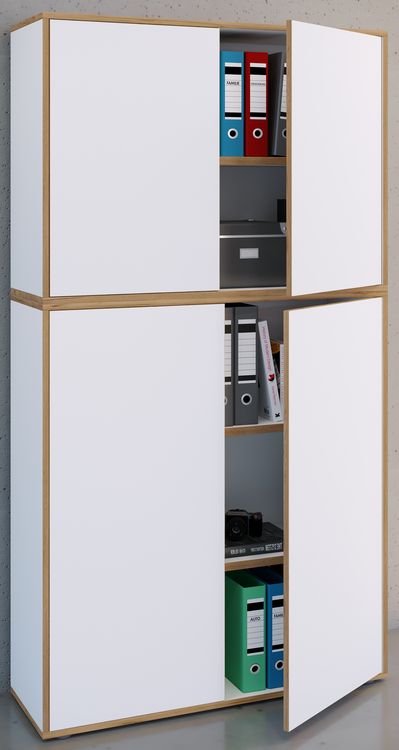 Produktbild: B&uuml;roschrank Aktenschrank Sideboard Salia 5fach