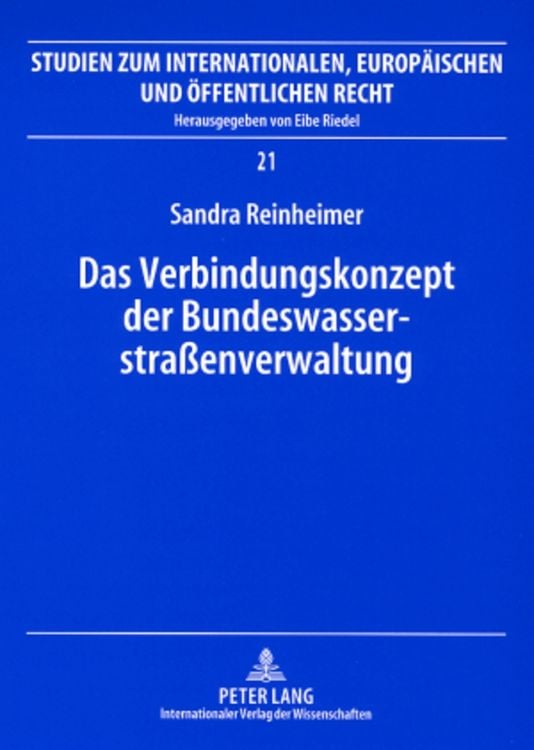 Produktbild: Das Verbindungskonzept der Bundeswasserstra&szlig;enverwaltung