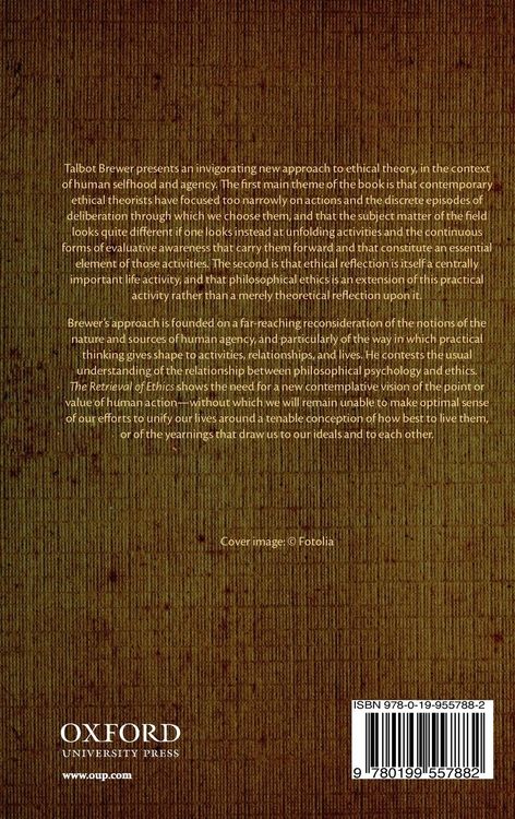 Produktbild: The Retrieval of Ethics