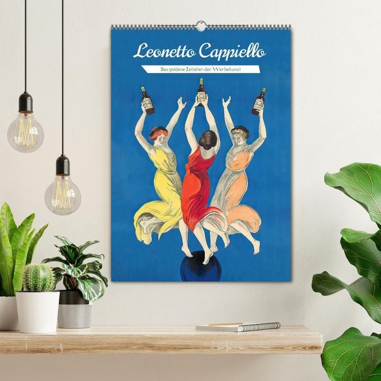 Produktbild: Leonetto Cappiello - Das goldene Zeitalter der Werbekunst (Wandkalender 2026 DIN A2 hoch), CALVENDO Monatskalender