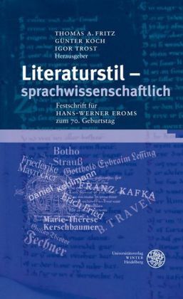 Produktbild: Literaturstil - sprachwissenschaftlich