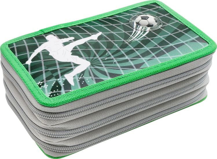 Produktbild: Sch&uuml;leretui Triple Decker Fu&szlig;ball 36 Teile