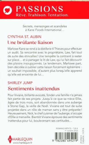 Produktbild: Une br&ucirc;lante liaison. Sentiments inattendus