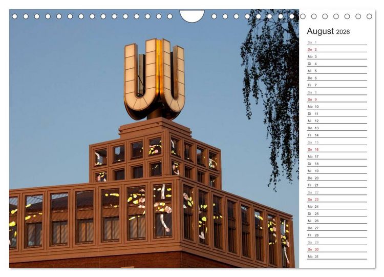 Produktbild: Auf der Route der Industriekultur (Wandkalender 2026 DIN A4 quer), CALVENDO Monatskalender