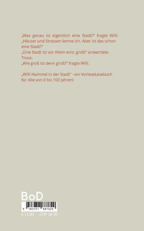 Produktbild: Willi Hummel in der Stadt