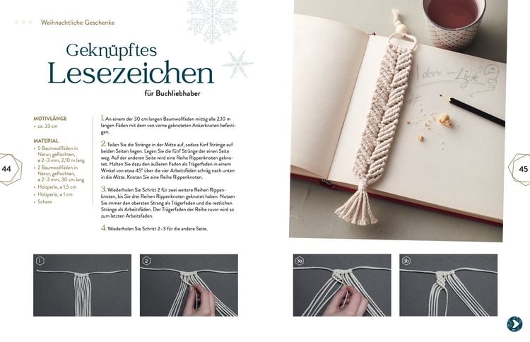 Produktbild: Weihnachtliches Makramee