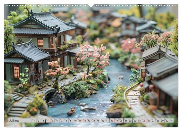 Produktbild: Weltreise im Kleinforma (Wandkalender 2026 DIN A2 quer), CALVENDO Monatskalender