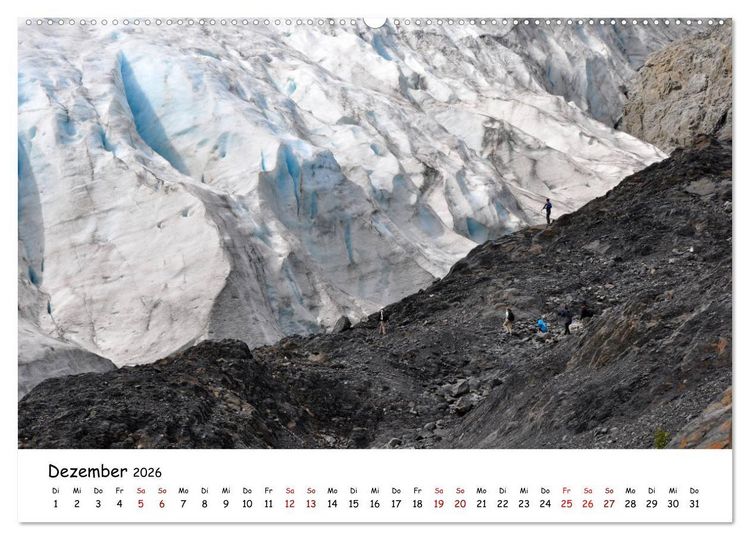Produktbild: Unendlichkeit in Alaska und Yukon (Wandkalender 2026 DIN A2 quer), CALVENDO Monatskalender