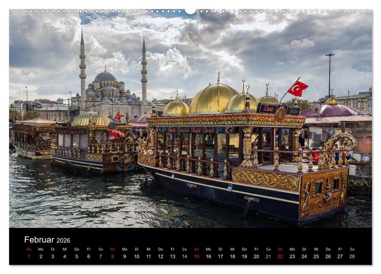 Produktbild: Istanbul (Wandkalender 2026 DIN A2 quer), CALVENDO Monatskalender