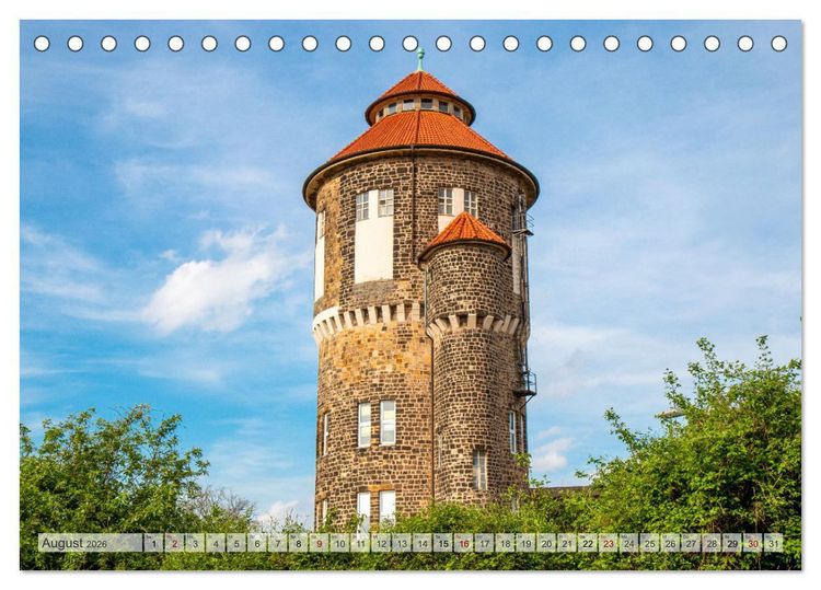 Produktbild: Historisches Osnabr&uuml;ck - Niedersachsen (Tischkalender 2026 DIN A5 quer), CALVENDO Monatskalender