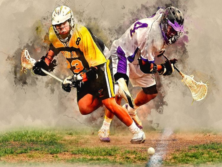 Produktbild: CALVENDO Puzzle Lacrosse | 1000 Teile Lege-Gr&ouml;&szlig;e 64 &times; 48 cm Foto-Puzzle f&uuml;r gl&uuml;ckliche Stunden