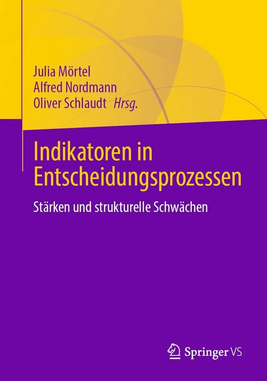 Produktbild: Indikatoren in Entscheidungsprozessen
