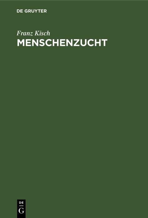 Produktbild: Menschenzucht