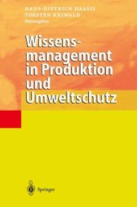 Produktbild: Wissensmanagement in Produktion und Umweltschutz