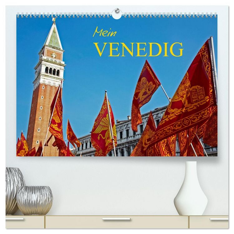 Produktbild: Mein VENEDIG (hochwertiger Premium Wandkalender 2026 DIN A2 quer), Kunstdruck in Hochglanz