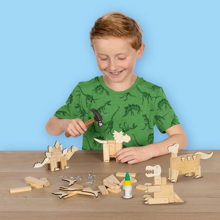 Produktbild: SES CREATIVE Holzarbeitsset Dinosaurier