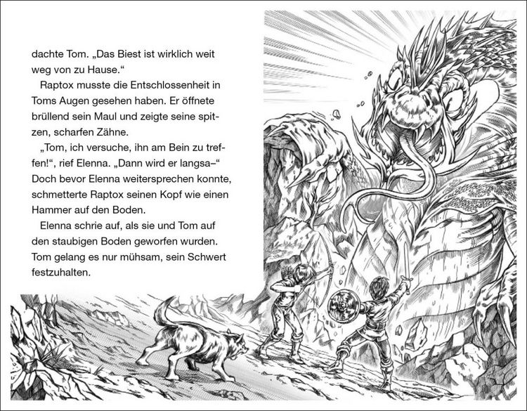 Produktbild: Raptox, der Teufelsbasilisk / Beast Quest Band 39