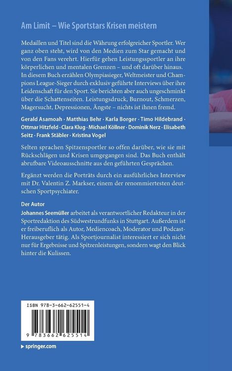 Produktbild: Am Limit &ndash; Wie Sportstars Krisen meistern