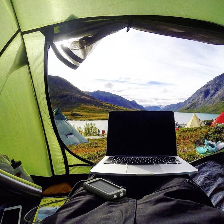 Produktbild: Goobay Outdoor 8.0 49216 Solar-Ladeger&auml;t Ladestrom Solarzelle 200mA 8000 mAh
